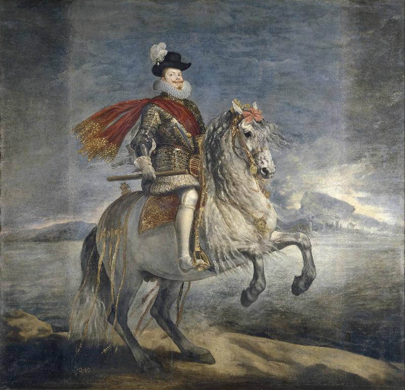 Diego Velazquez Equestrian Portrait of Philip III Germany oil painting art